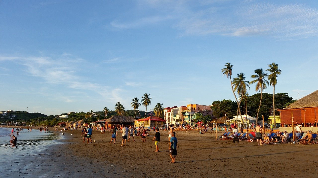 Strand in Nicaragua